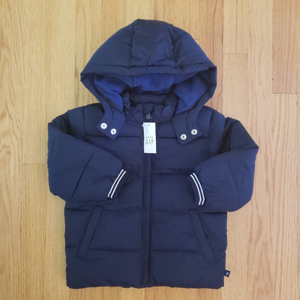 Gap Toddler ColdControl Max Puffer Galaxy Blue